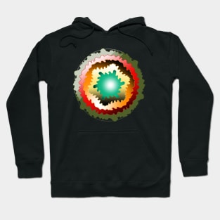 Abstraction, space Hoodie